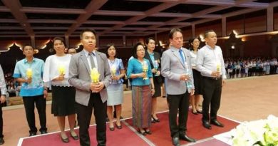 ผู้บริหาร คณาจารย์ เจ้าหน้าที่ เเละนักศึกษา มรส.ร่วมถวายพระพร วันเเม่เเห่งชาติ 12 สิงหาคม พ.ศ. 2561 ณ หอประชุมวชิราลงกรณ ผู้บริหาร คณาจารย์ เจ้าหน้าที่ เเละนักศึกษา มรส.ร่วมถวายพระพร วันเเม่เเห่งชาติ 12 สิงหาคม พ.ศ. 2561 ณ หอประชุมวชิราลงกรณ