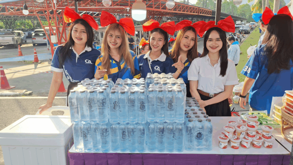 สำนักจัดการทรัพย์สิน มรส. เปิดพื้นที่ตลาดนัดฯ สนับสนุนการเรียนรู้เชิงปฏิบัติการของนักศึกษา