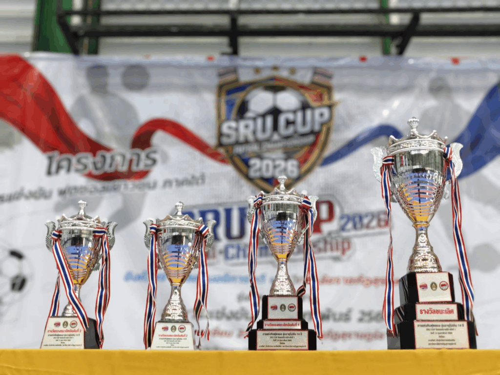 SRU Sport Complex เปิดศึก “SRU FUTSAL Championship 2026” การแข่งขันฟุตซอลเยาวชนภาคใต้